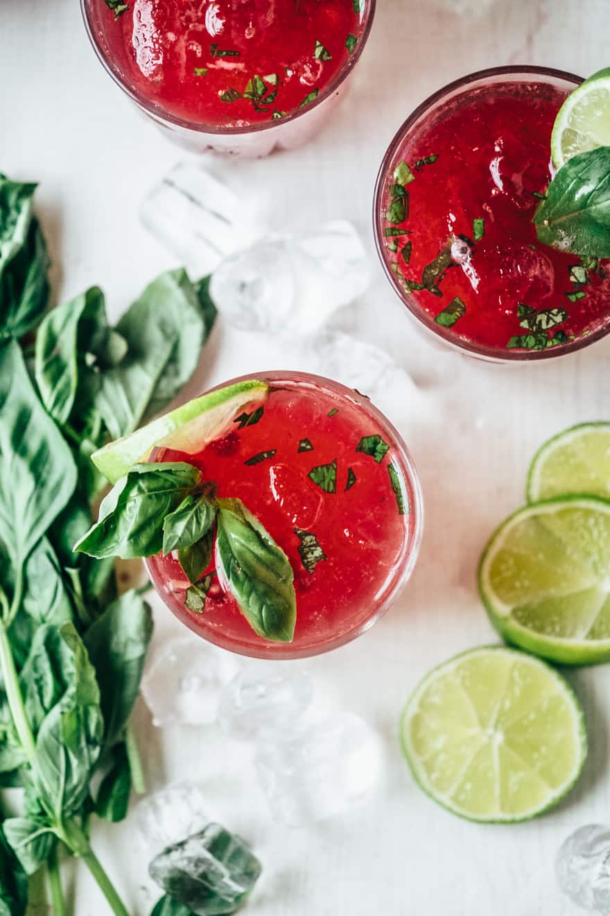 pomegranate mocktail